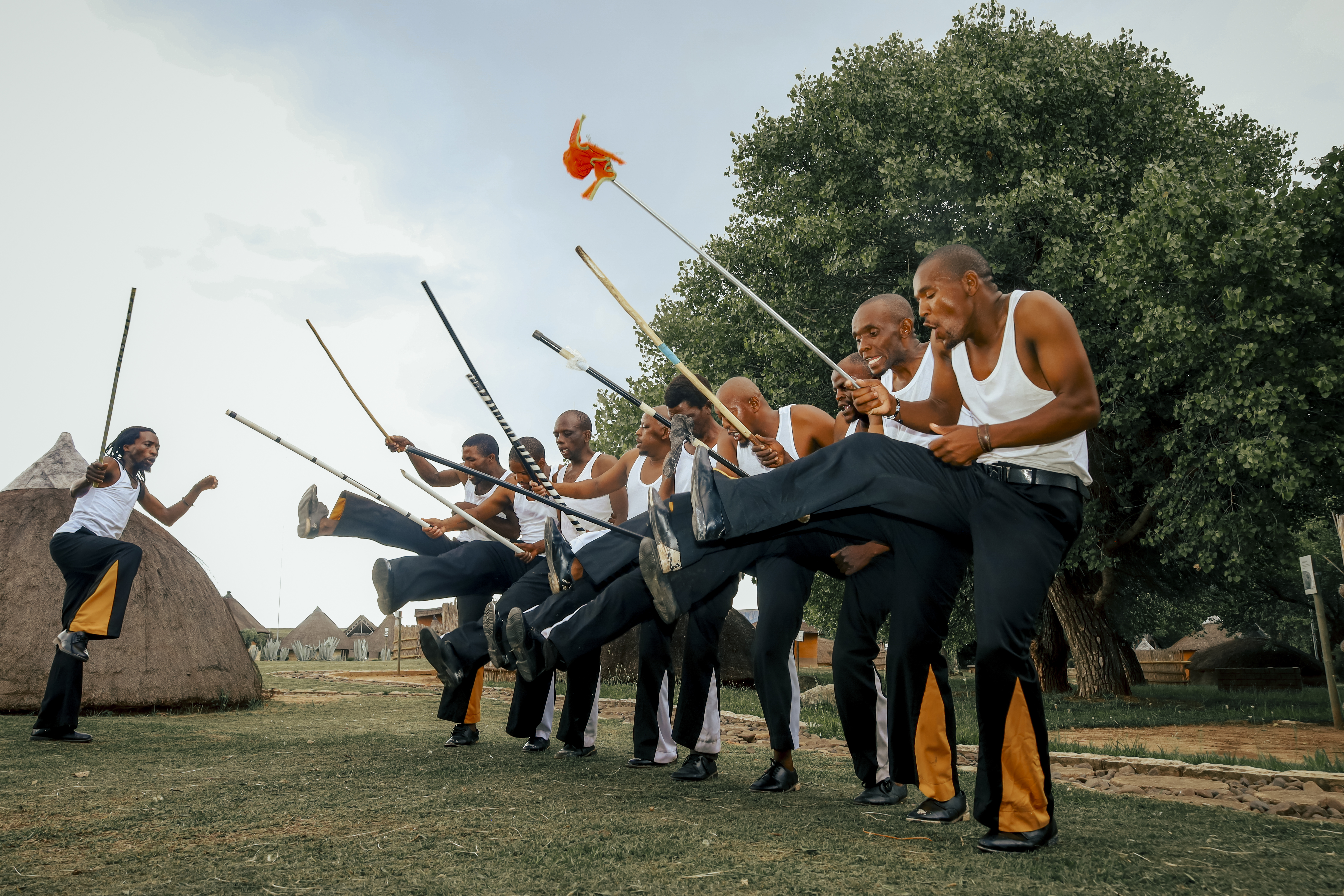 Traditional Mohobelo Dance